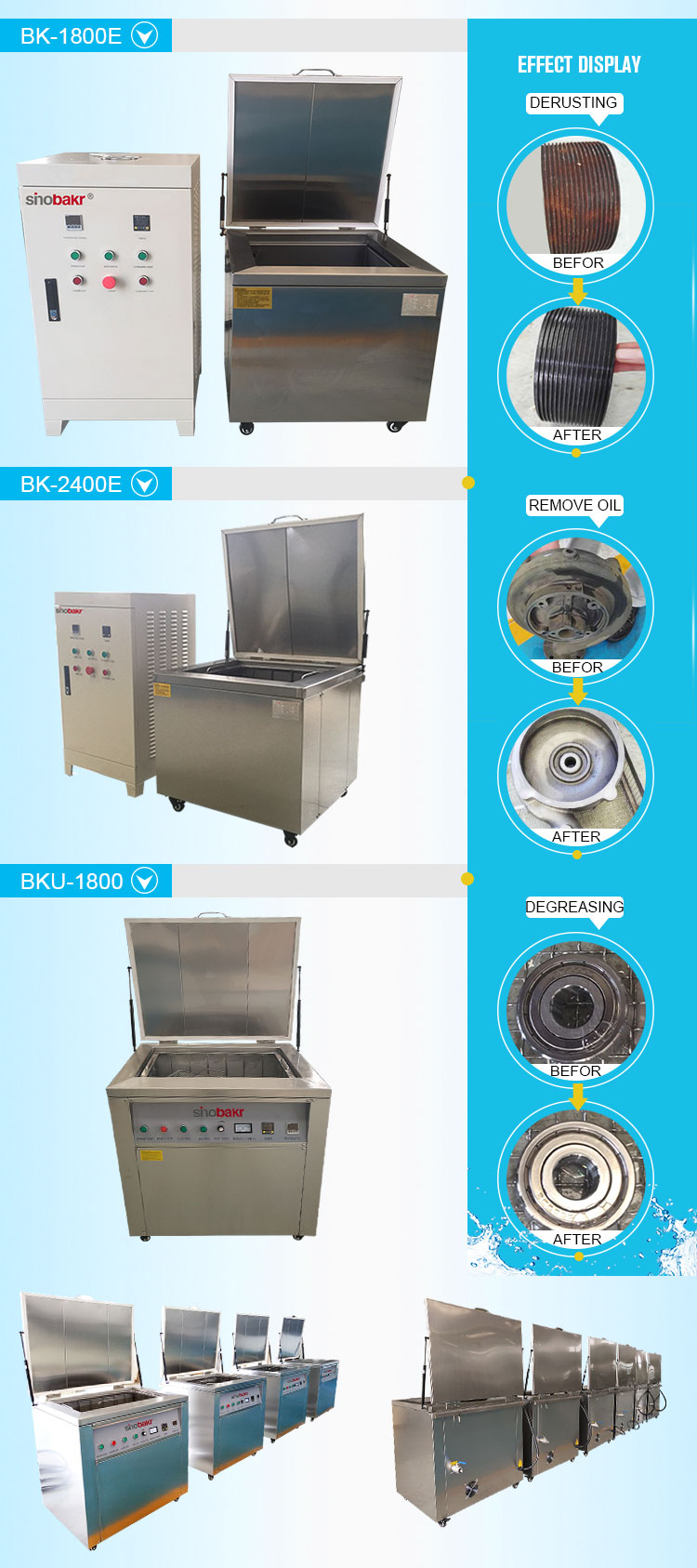 High Quality Industrial Ultrasonic Cleaner For Engine Auto Parts With Oil Filter System